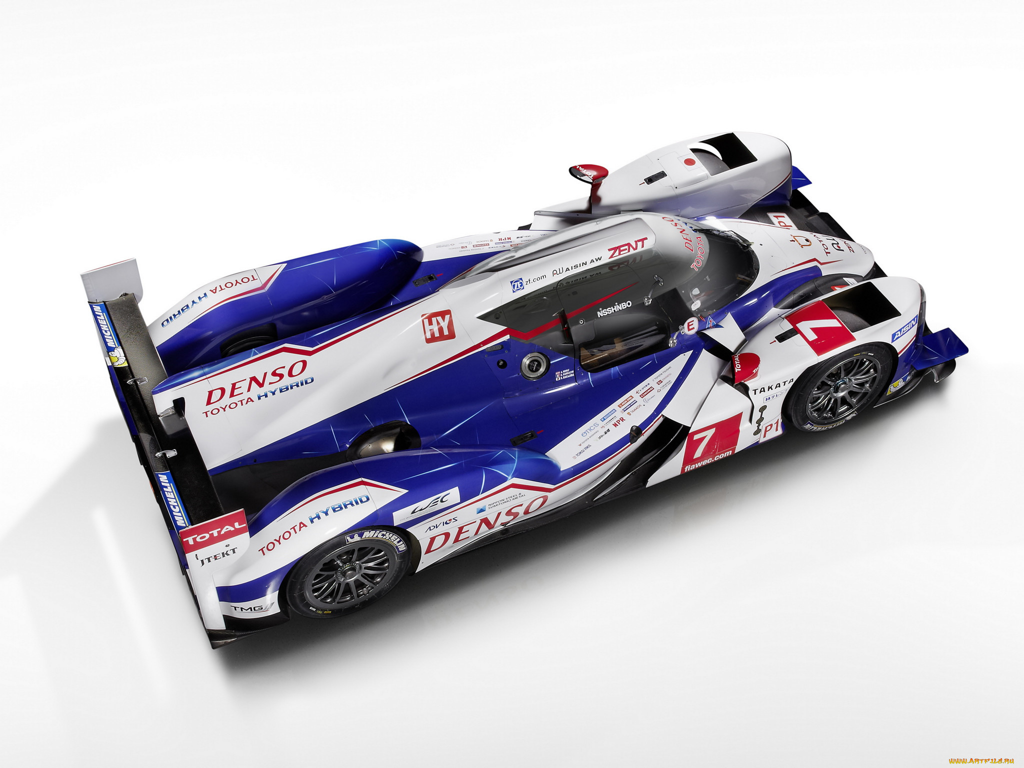 , toyota, ts040, hybrid, 2014